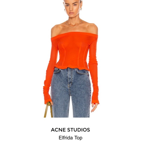 Acne Studios Tops - Acne Studios Elfrida Top